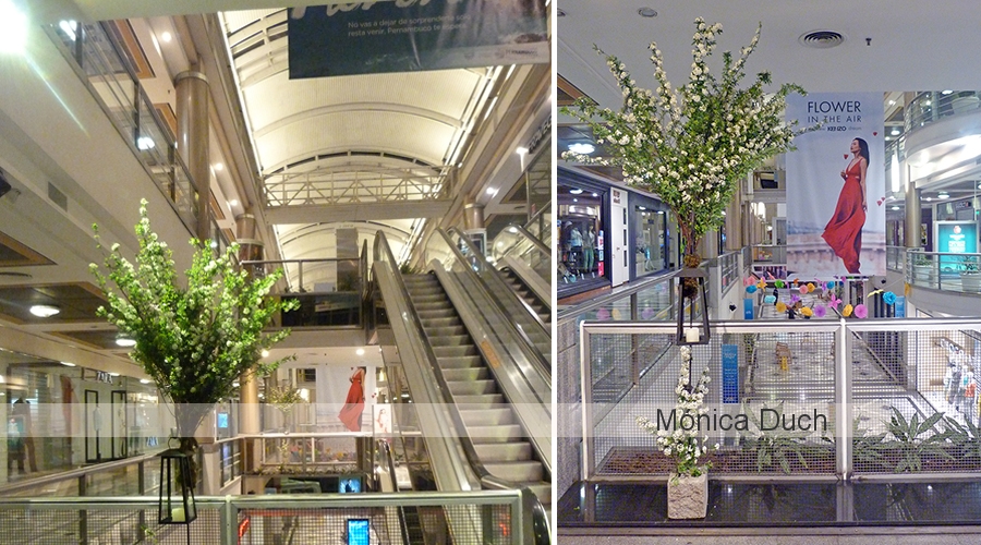 SHOPPING PASEO ALCORTA - AMBIENTACIÓN PRIMAVERA Miles de Flores para Primavera